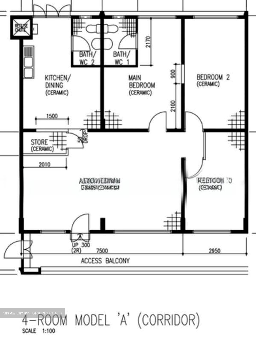 Blk 436 Fajar Road (Bukit Panjang), HDB 4 Rooms #554638511